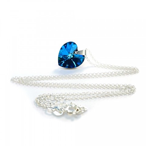 КОЛИЕ СЪС СЪРЦЕ СВАРОВСКИ/SWAROVSKI BB0901